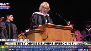 Let's All Celebrate These College Graduates Raining Boos Upon Betsy DeVos<em></em>